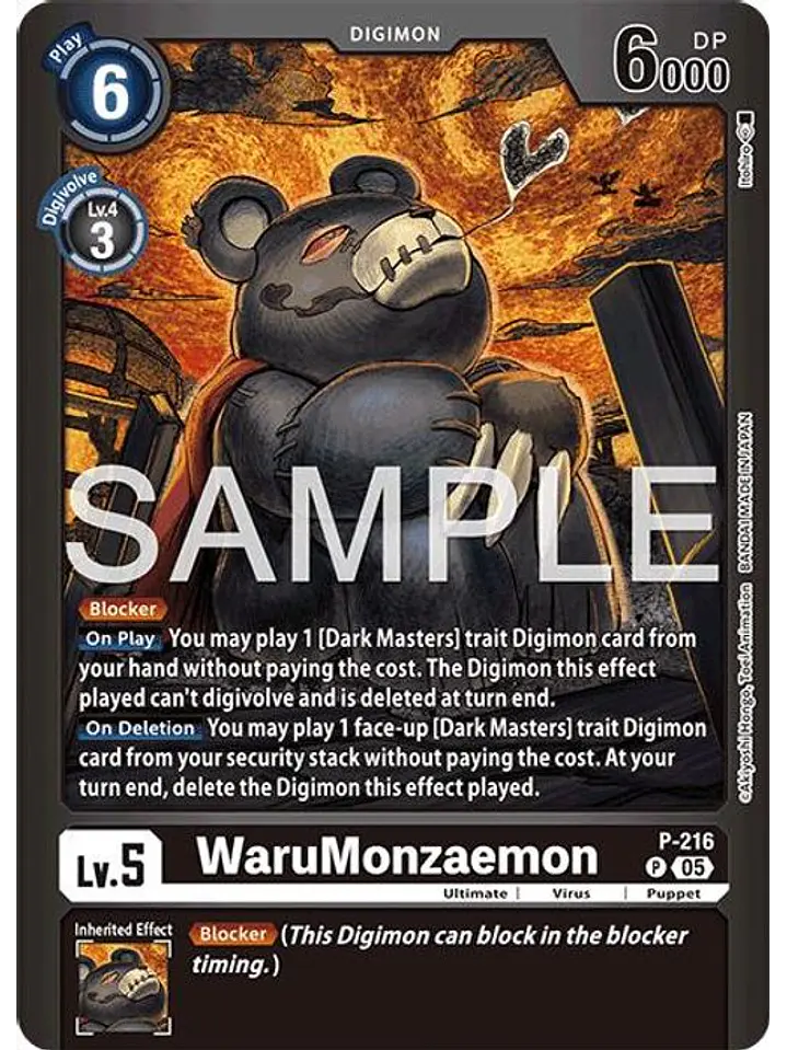 P-216 (Alternate Art) WaruMonzaemon 1