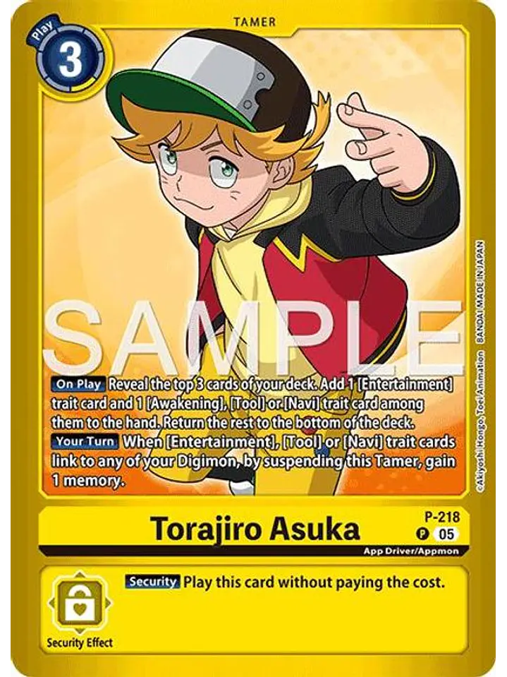 P-218 (Alternate Art) Torajiro Asuka 1