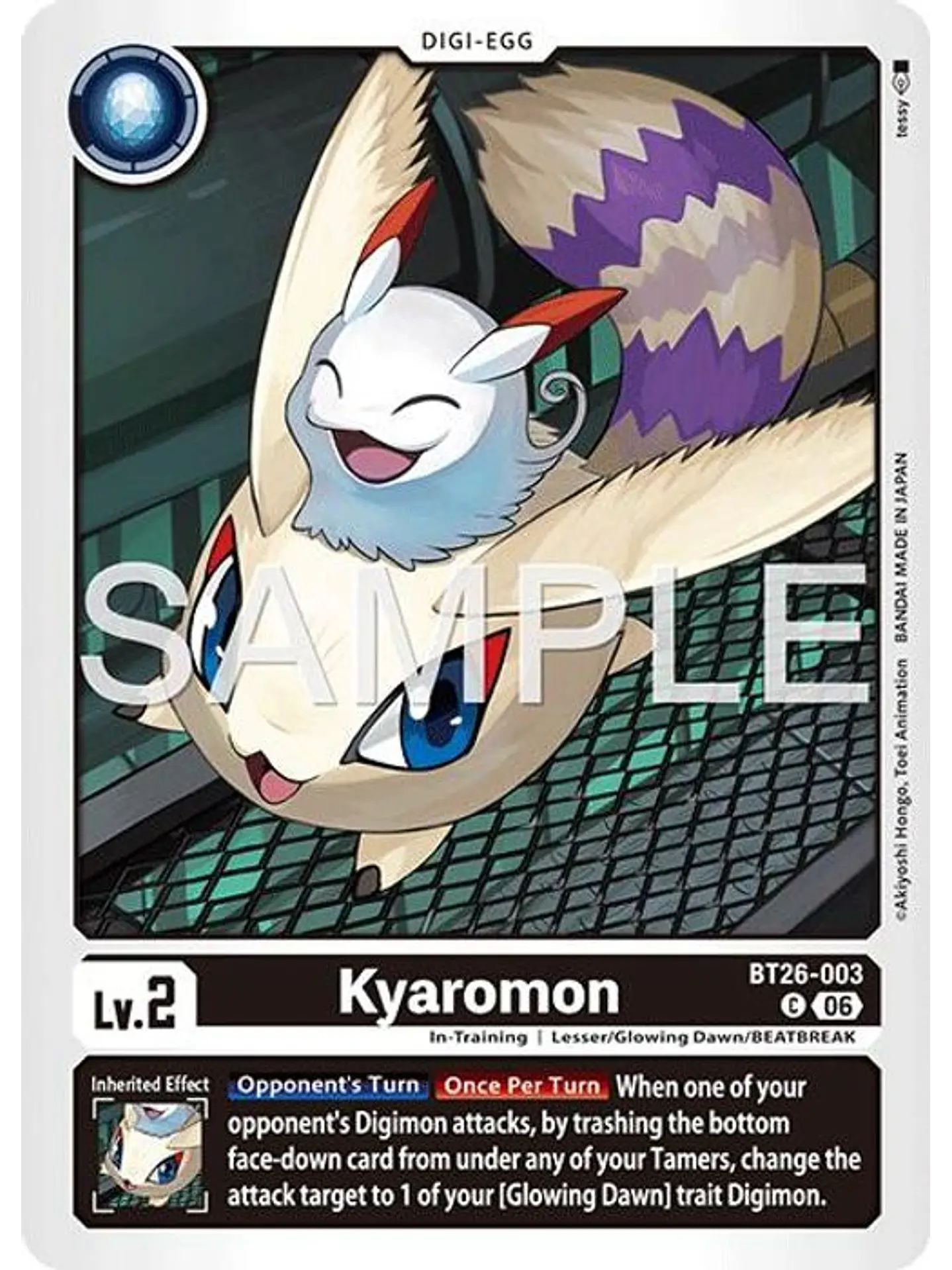 BT26-003 C Kyaromon 1