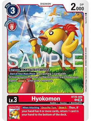 BT26-009 C Hyokomon