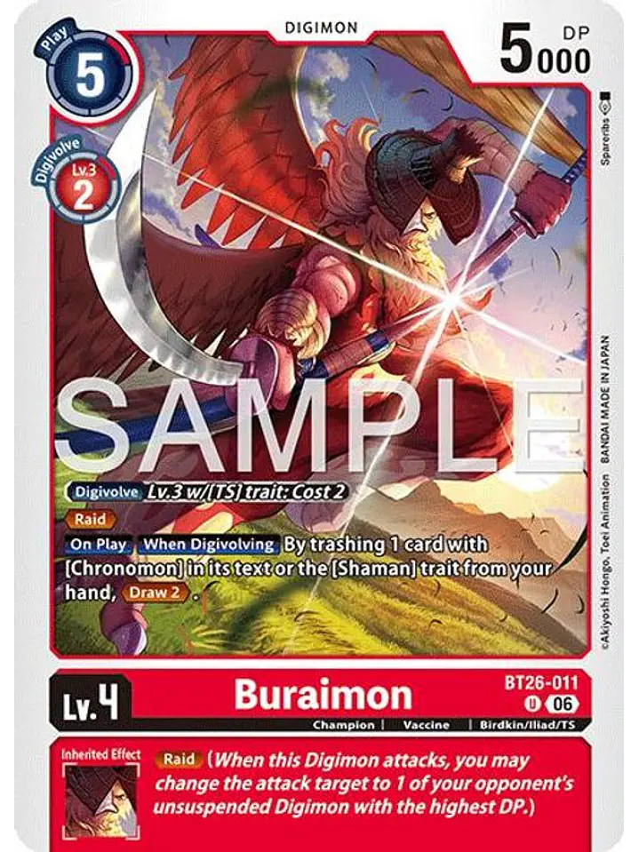 BT26-011 U Buraimon 1
