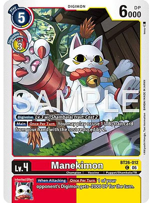 BT26-012 C Manekimon
