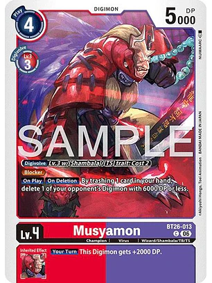 BT26-013 C Musyamon