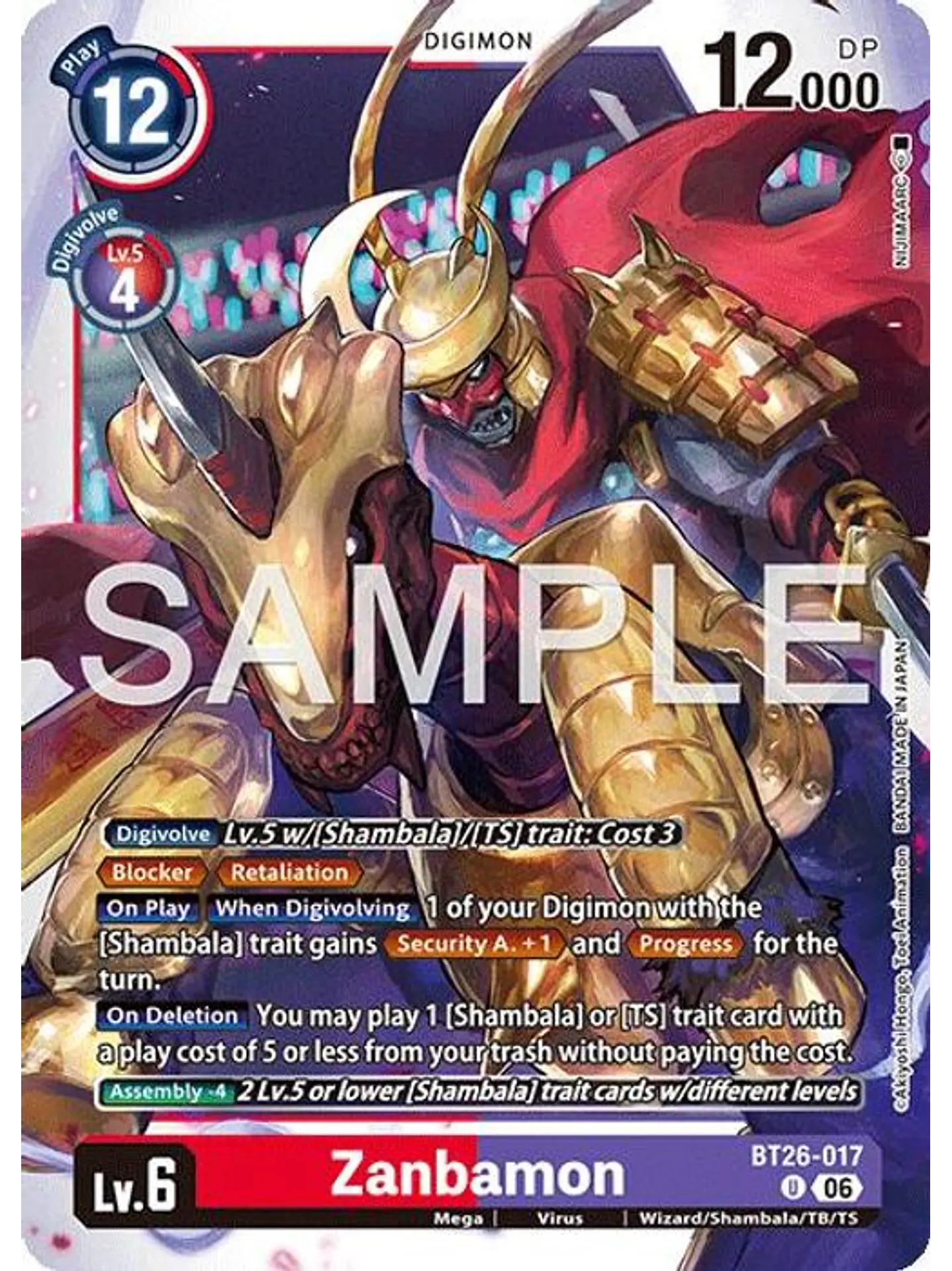 BT26-017 U Zanbamon 1