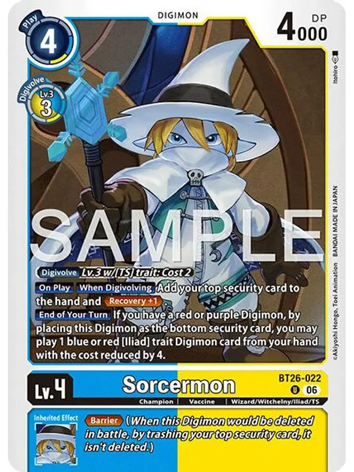 BT26-022 U Sorcermon 1
