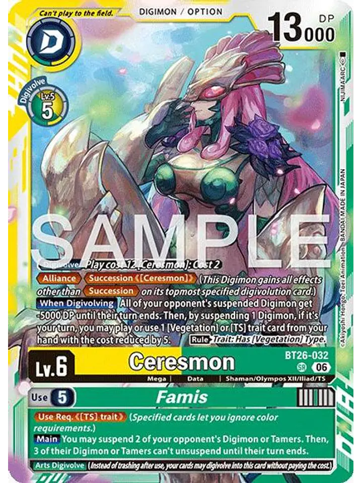 BT26-032 SR Ceresmon/Famis 1