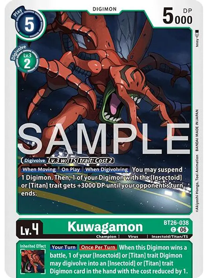 BT26-038 C Kuwagamon 1