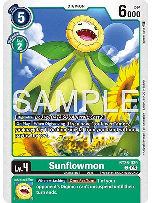 BT26-039 C Sunflowmon