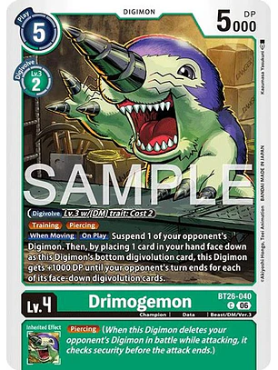 BT26-040 C Drimogemon