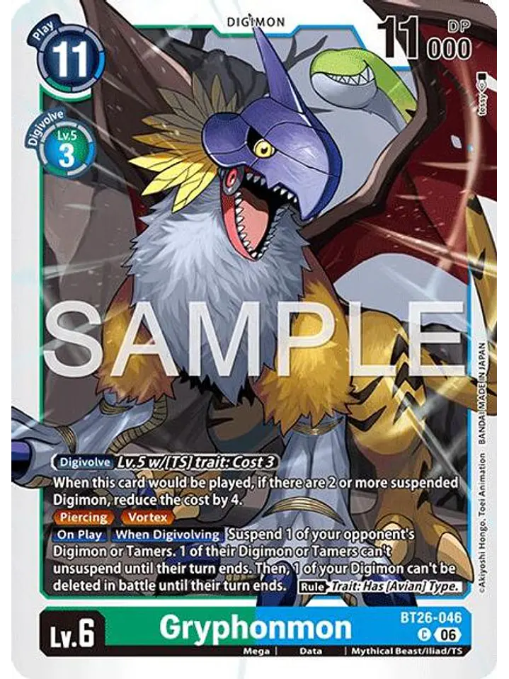 BT26-046 C Gryphonmon 1