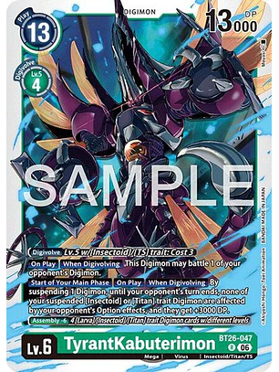 BT26-047 R TyrantKabuterimon