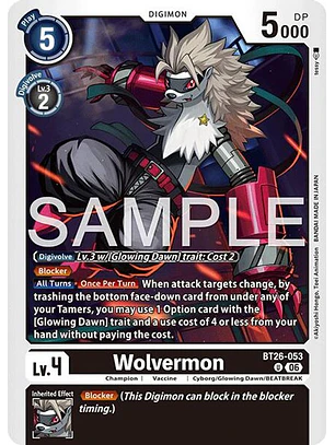 BT26-053 U Wolvermon