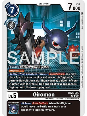 BT26-055 U Giromon