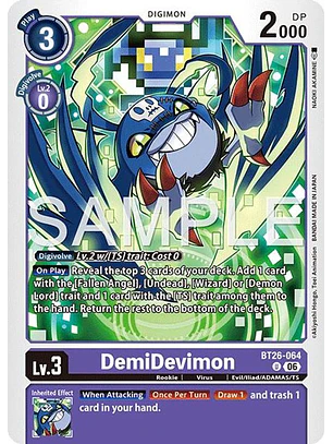 BT26-064 U DemiDevimon