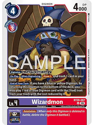 BT26-067 U Wizardmon