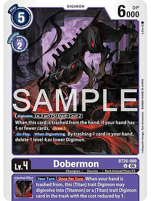 BT26-069 U Dobermon
