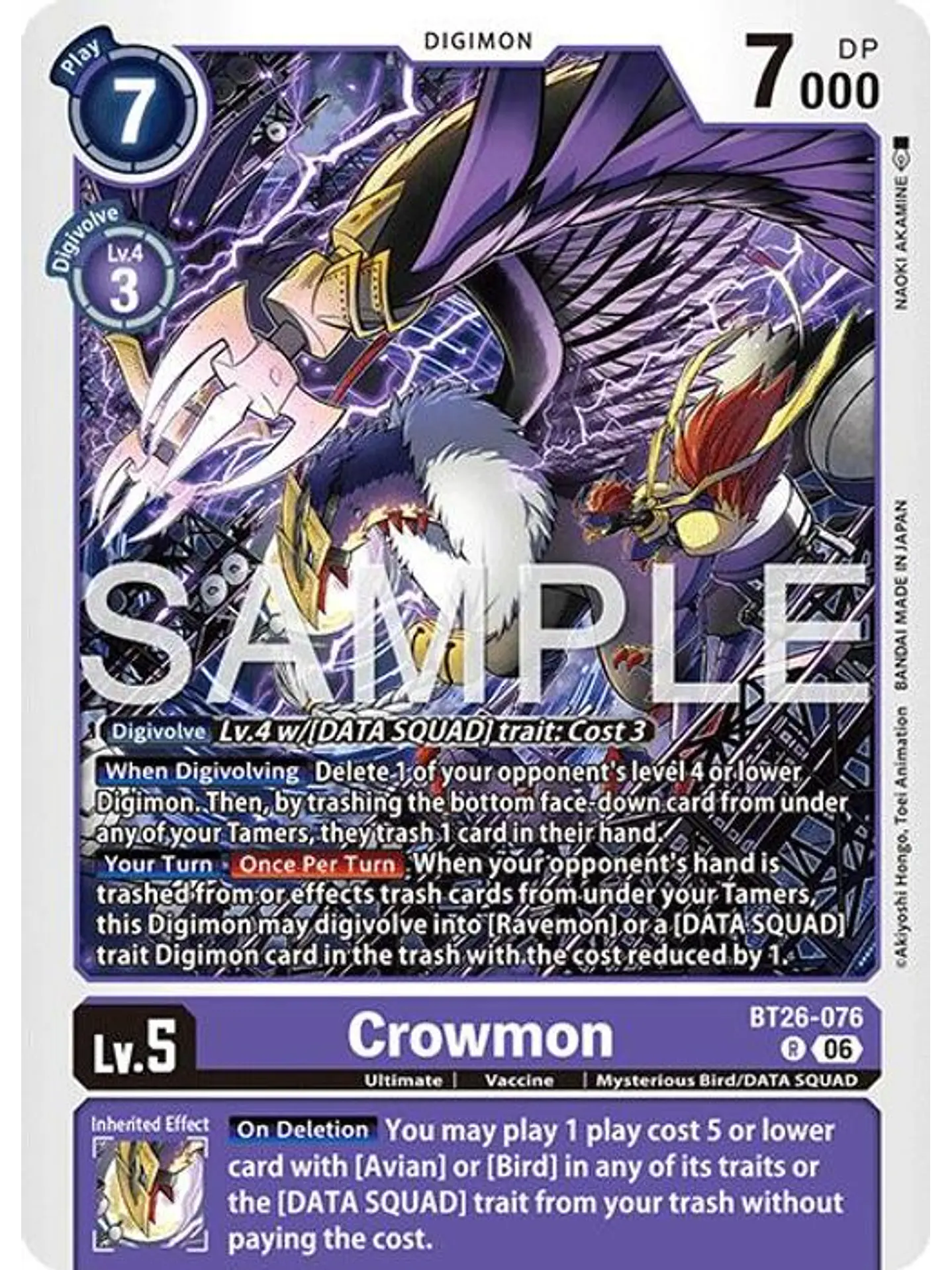 BT26-076 R Crowmon 1