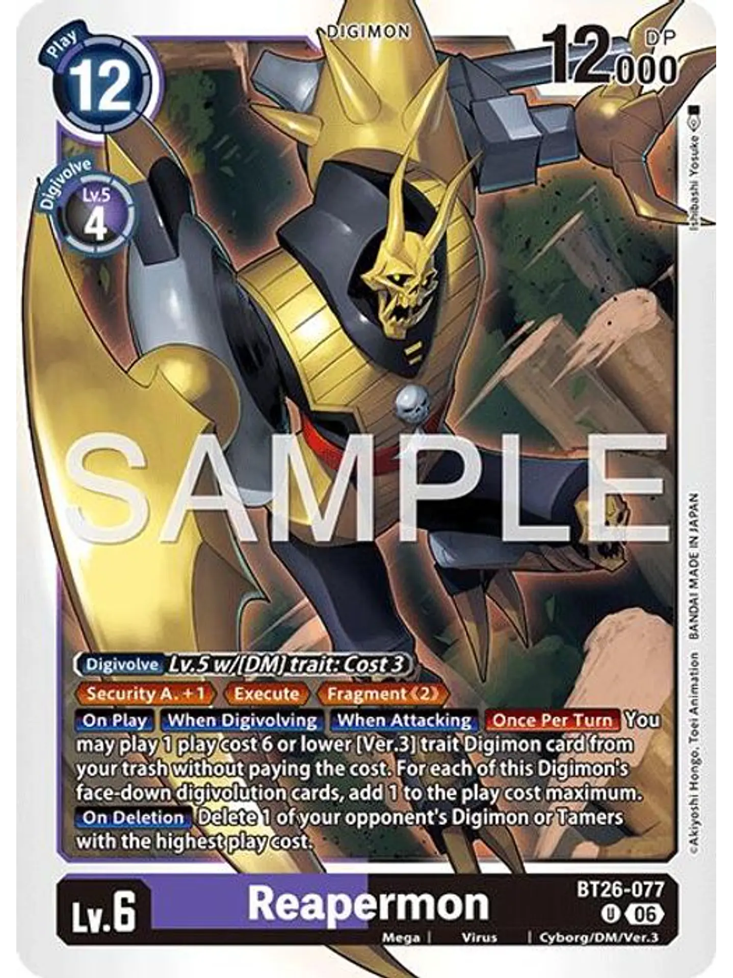 BT26-077 U Reapermon 1