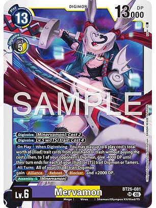 BT26-081 SR Mervamon