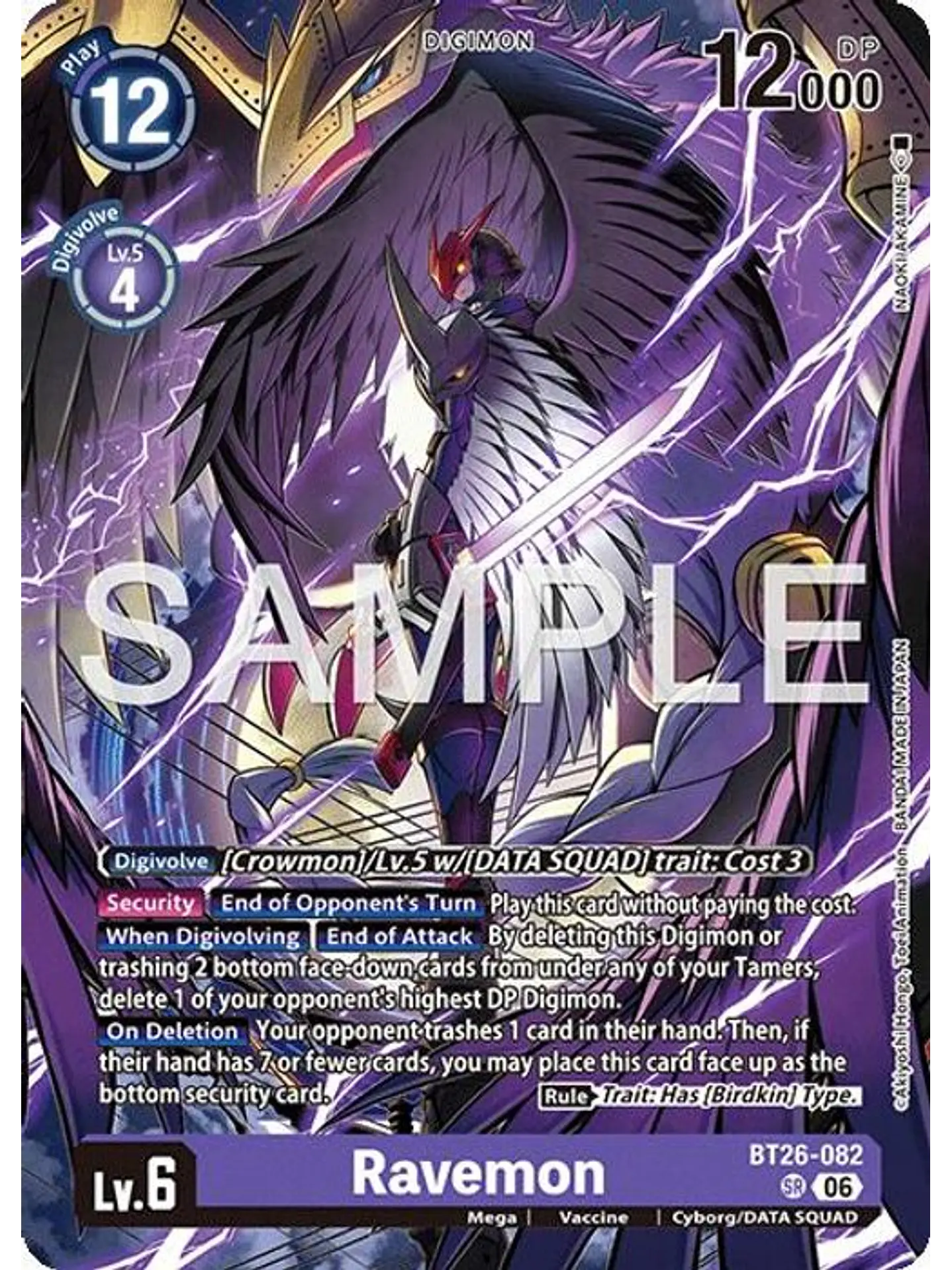 BT26-082 SR Ravemon 1