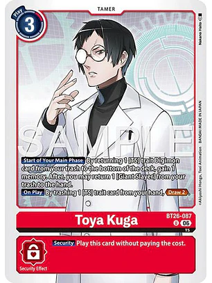 BT26-087 U Toya Kuga