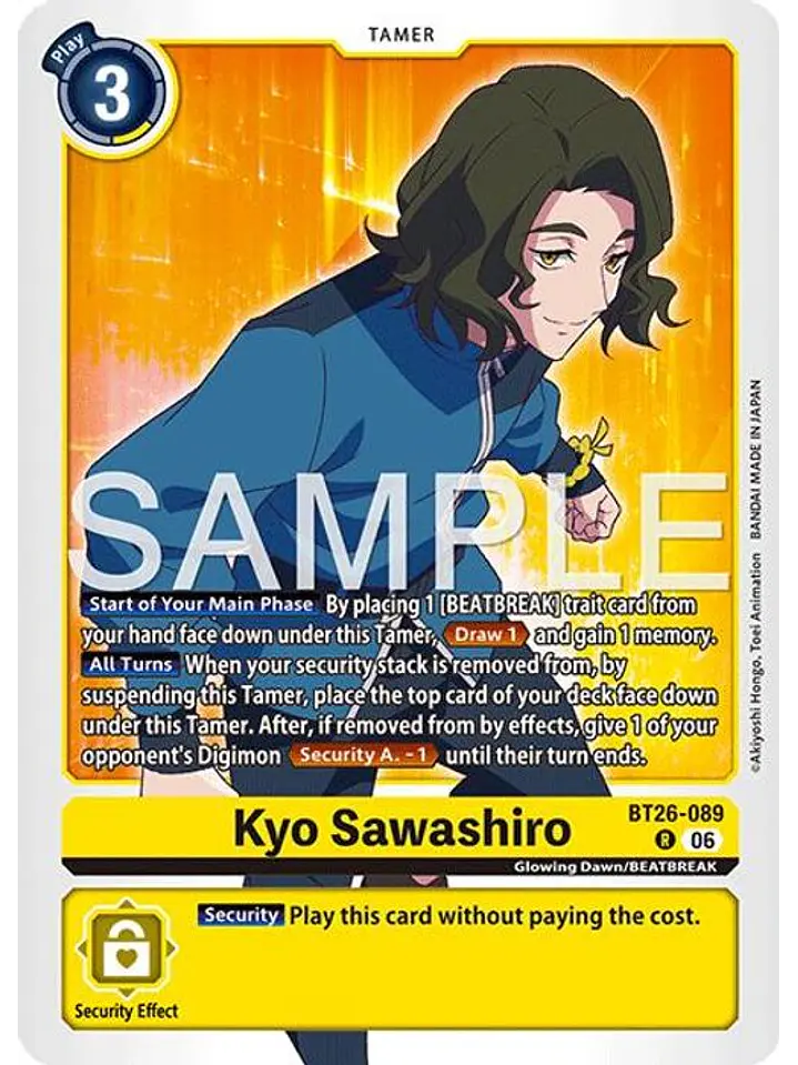 BT26-089 R Kyo Sawashiro 1