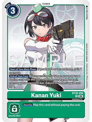 BT26-090 R Kanan Yuki