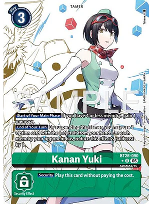BT26-090 (Alternate Art) Kanan Yuki