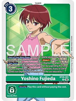 BT26-091 R Yoshino Fujieda