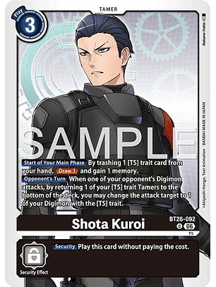 BT26-092 U Shota Kuroi