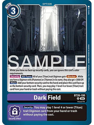 BT26-100 R Dark Field