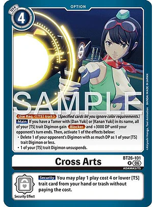 BT26-101 R Cross Arts