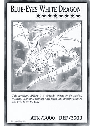 Blue-Eyes White Dragon - Oversized Promo