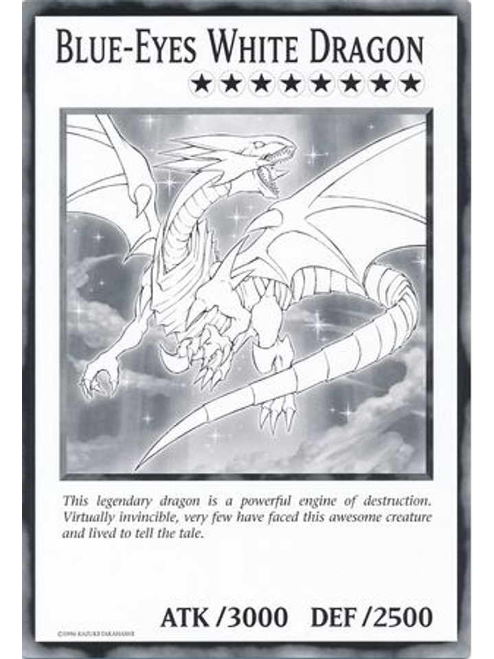Blue-Eyes White Dragon - Oversized Promo 1