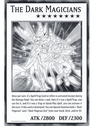 The Dark Magicians - Oversized Promo