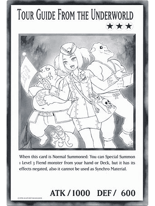 Tour Guide From the Underworld - Oversized Promo