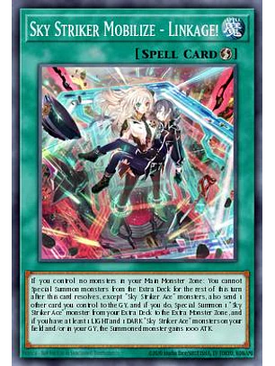 Sky Striker Mobilize - Linkage! - MAMO-EN020 - Ultra Rare 1st Edition