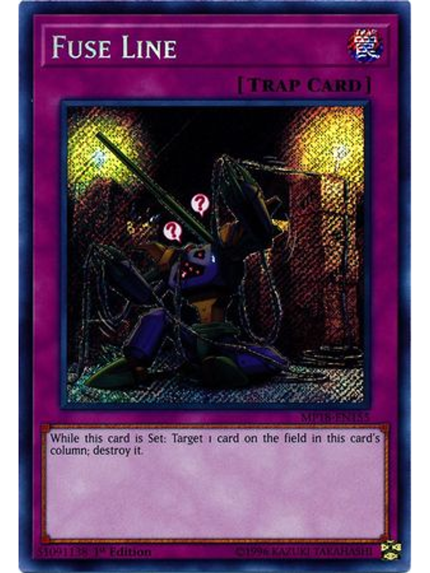 Fuse Line - MP18-EN155 - Secret Rare 1st Edition 1