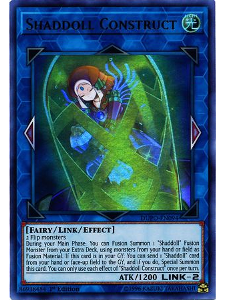 Shaddoll Construct - DUPO-EN094 - Ultra Rare 1st Edition 1