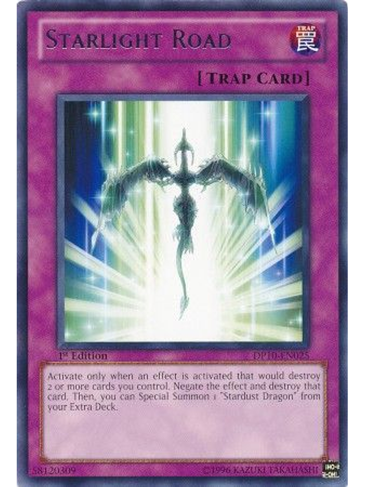 Starlight Road - DP10-EN025 - Rare 1st Edition 1