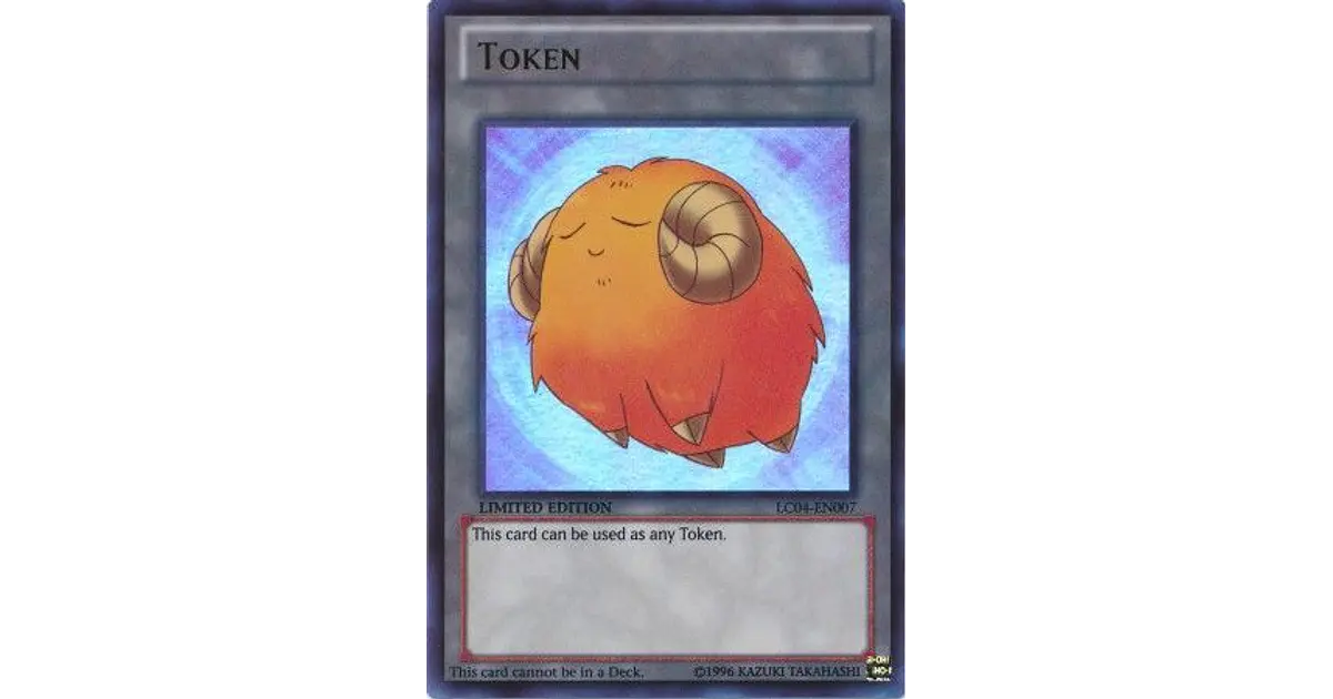 Yu-Gi-Oh! Orange Sheep Token Card - Ultra Rare Limited Edition (LC04-EN005) From Joey's World