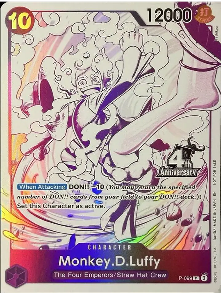 P-099 (Alternate Art) Monkey.D.Luffy 1