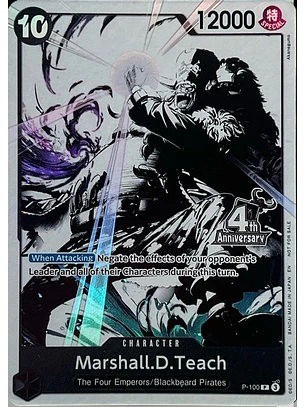 P-100 (Alternate Art) Marshall.D.Teach