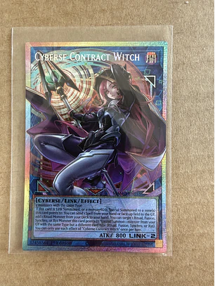 Cyberse Contract Witch (extended art) - MAMO-EN018 - Starlight Rare 1st Edition