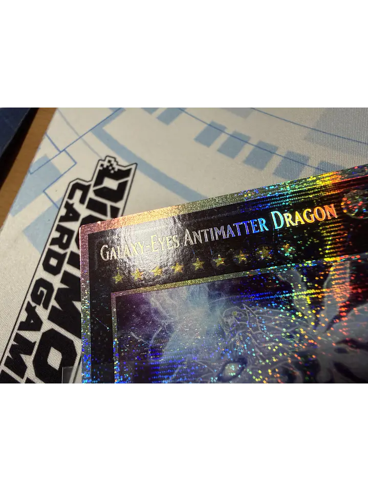 Galaxy-Eyes Antimatter Dragon - MAMO-EN124 - Starlight Rare 1st Edition (Con detalle) 3