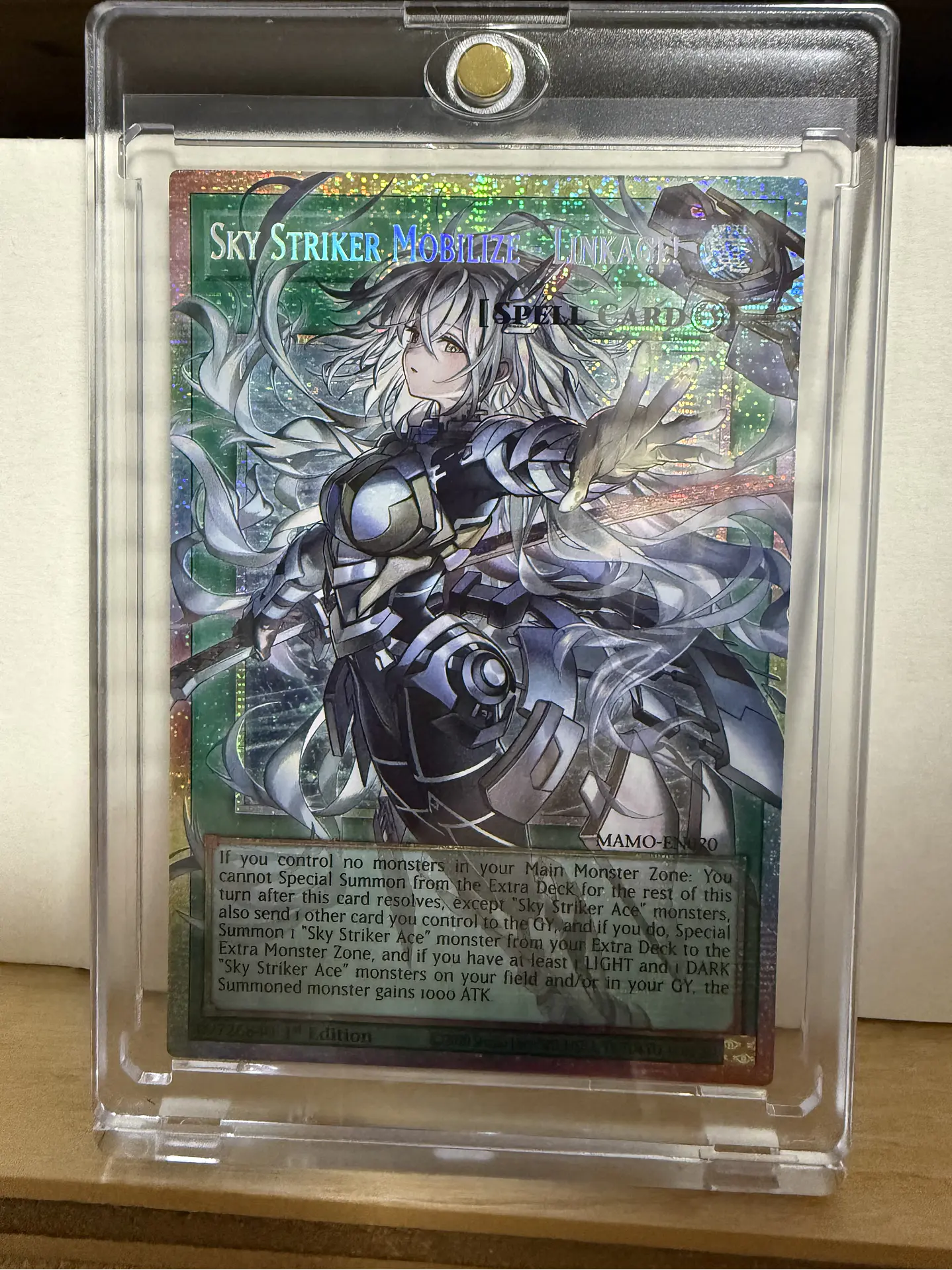 Sky Striker Mobilize - Linkage! (extended art) - MAMO-EN020 - Starlight Rare 1st Edition 2
