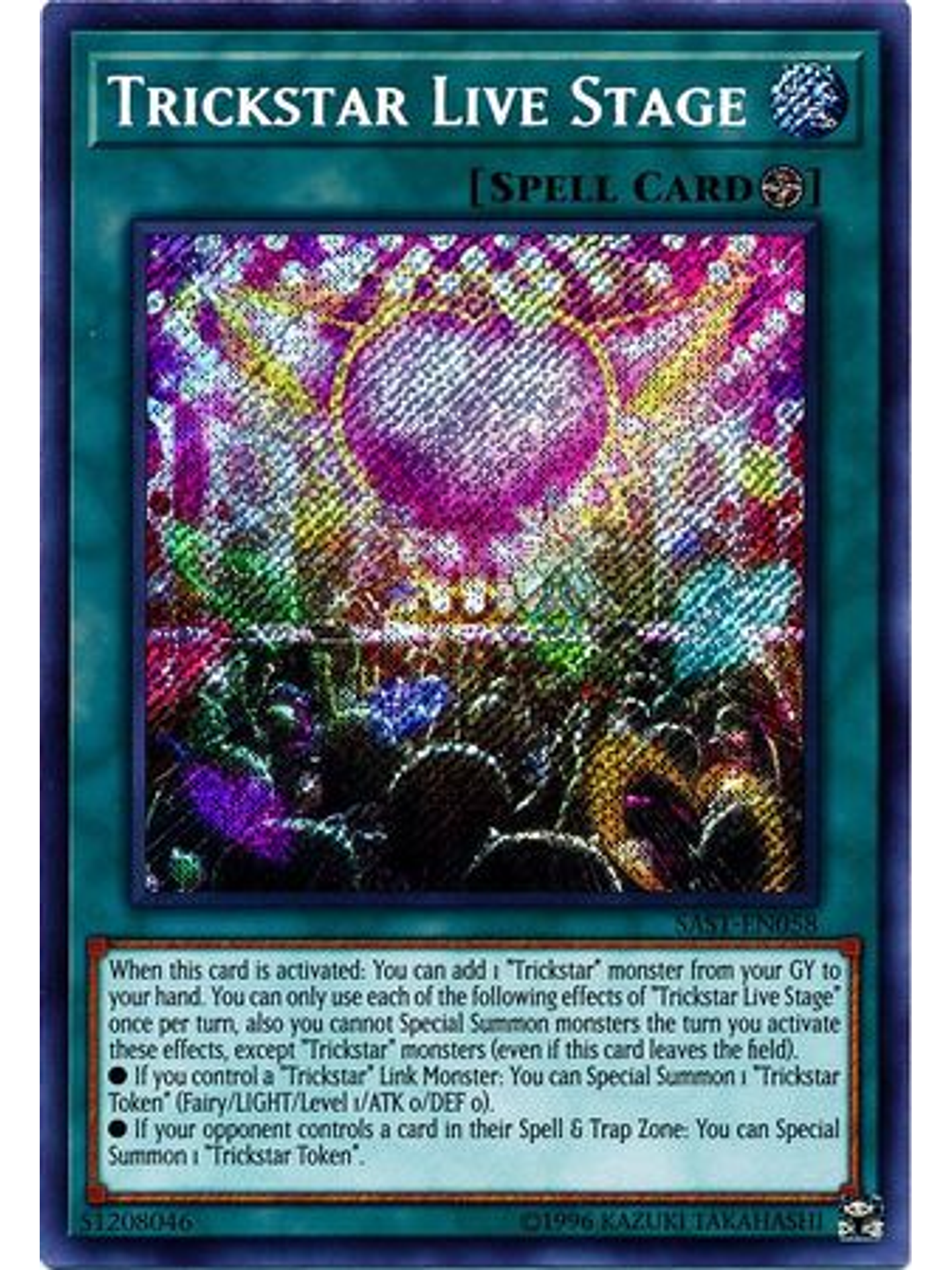 Trickstar Live Stage - SAST-EN058 - Secret Rare Unlimited 1