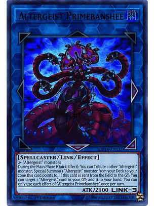 Altergeist Primebanshee - MP18-EN135 - Ultra Rare 1st Edition