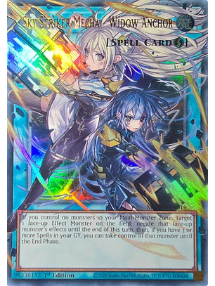 Sky Striker Mecha - Widow Anchor (extended art) - MAMO-EN019 - Ultra Rare 1st Edition