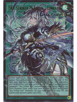 Sky Striker Mobilize - Linkage! (extended art) - MAMO-EN020 - Ultra Rare 1st Edition